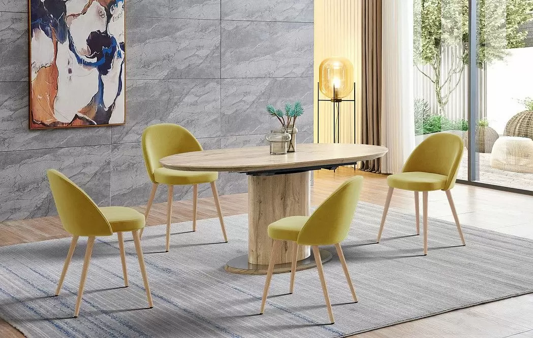 Стол раскладной Irma 140-180, натуральный из Италии