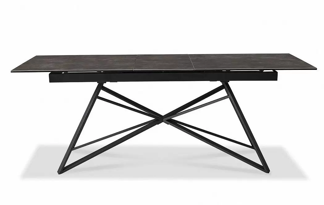 Стол раскладной Bristol (160), темная керамика из Италии