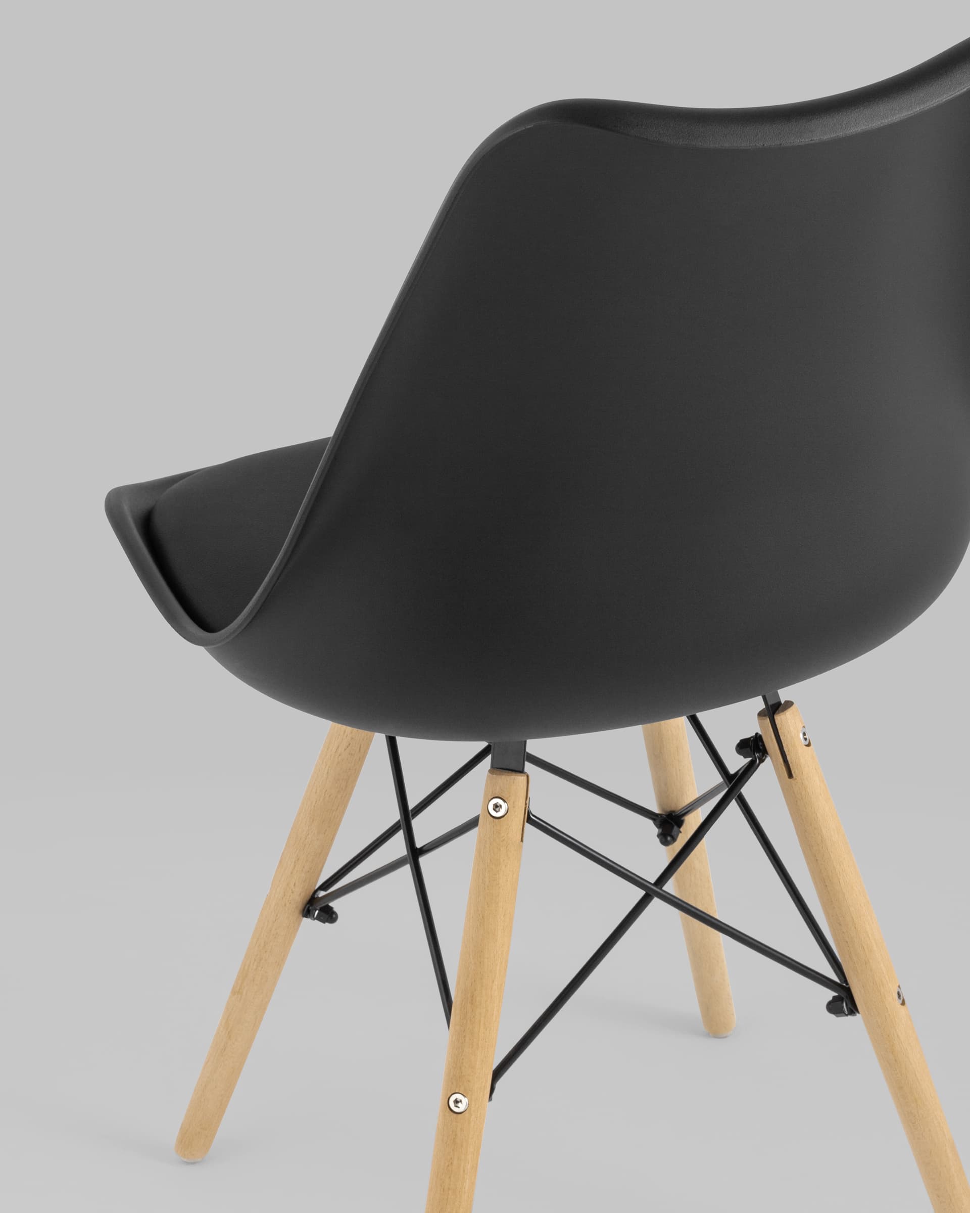 Стул Eames Soft черный из Италии