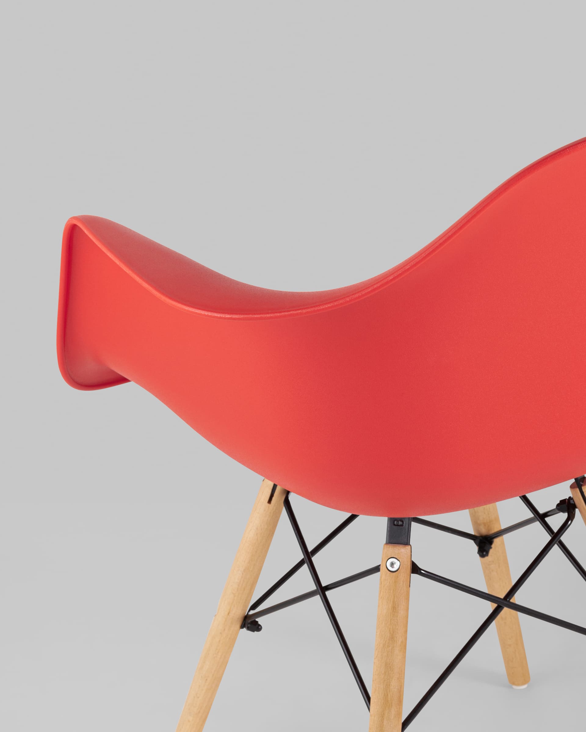Стул Eames DAW красный из Италии