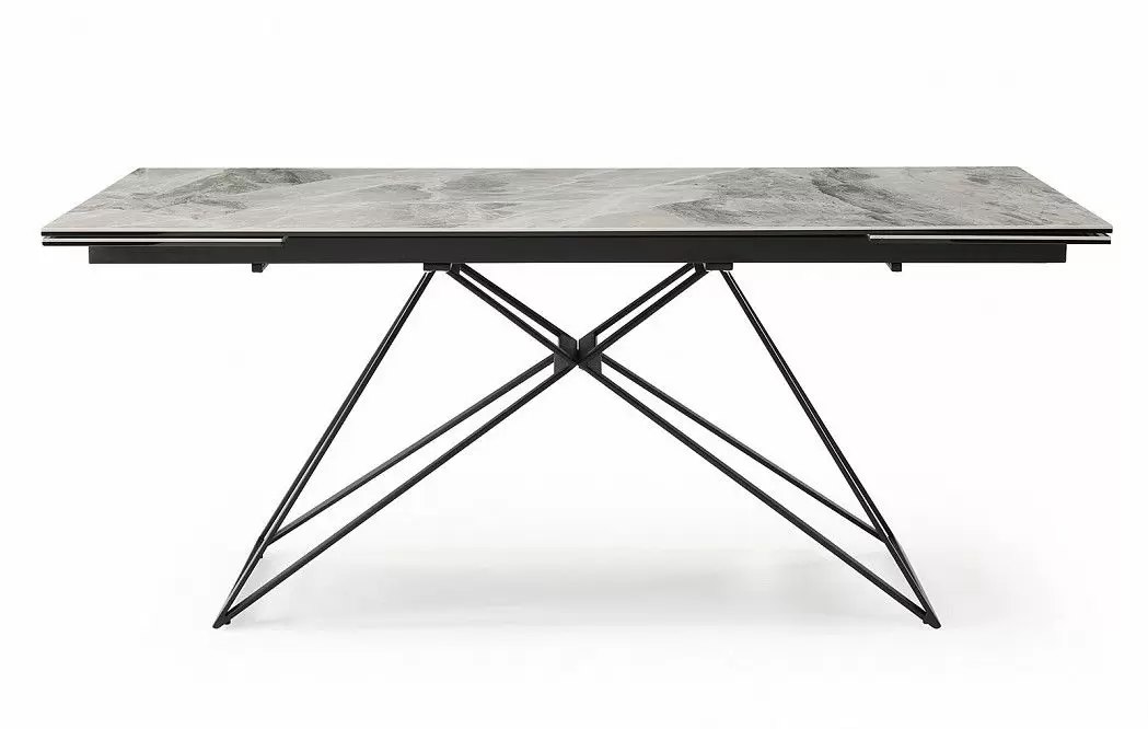 Стол раскладной Cross 180-260, светлая керамика из Италии