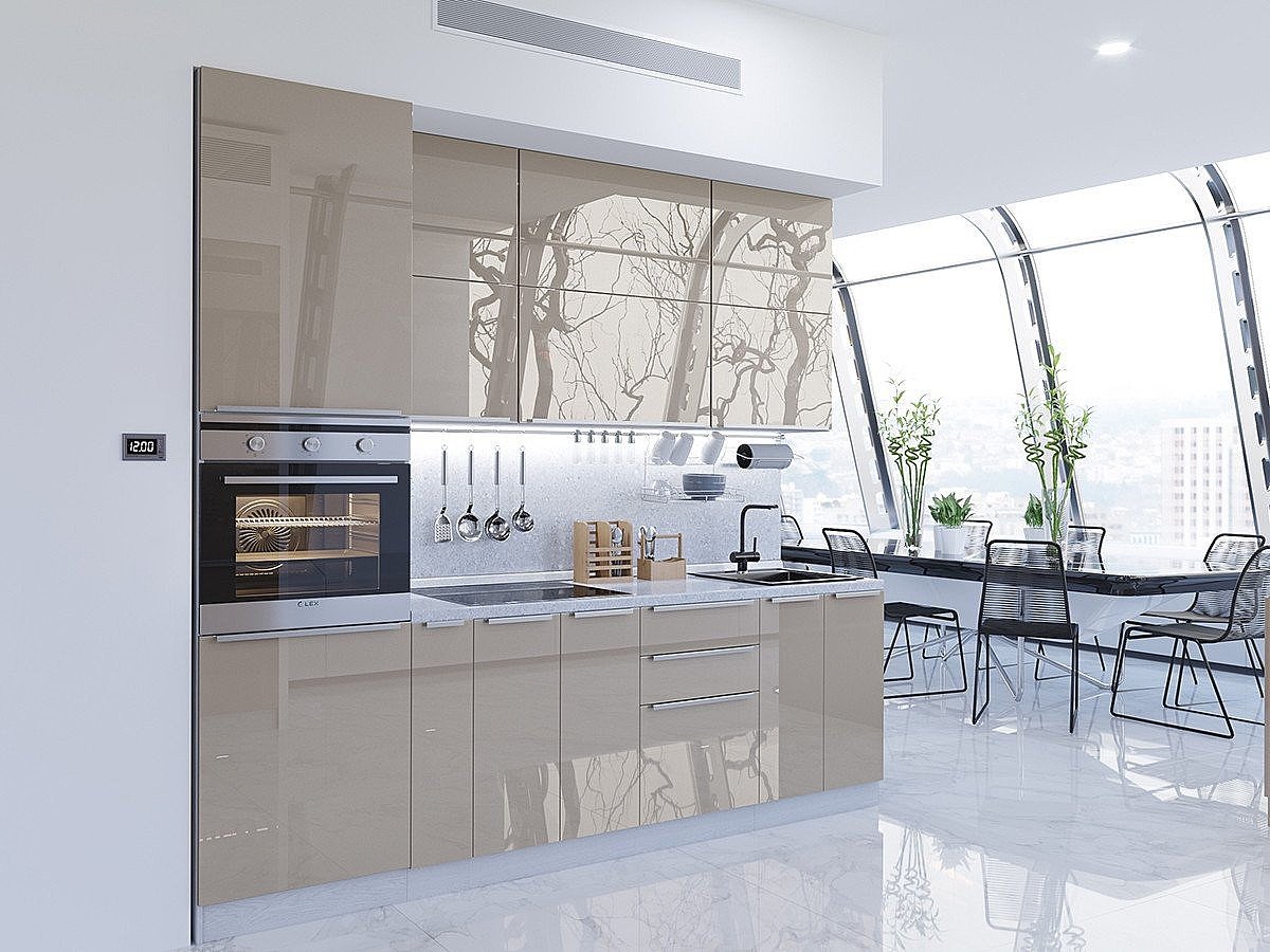 Кухня Фьюжн-03 2140*2600*600 Gallant