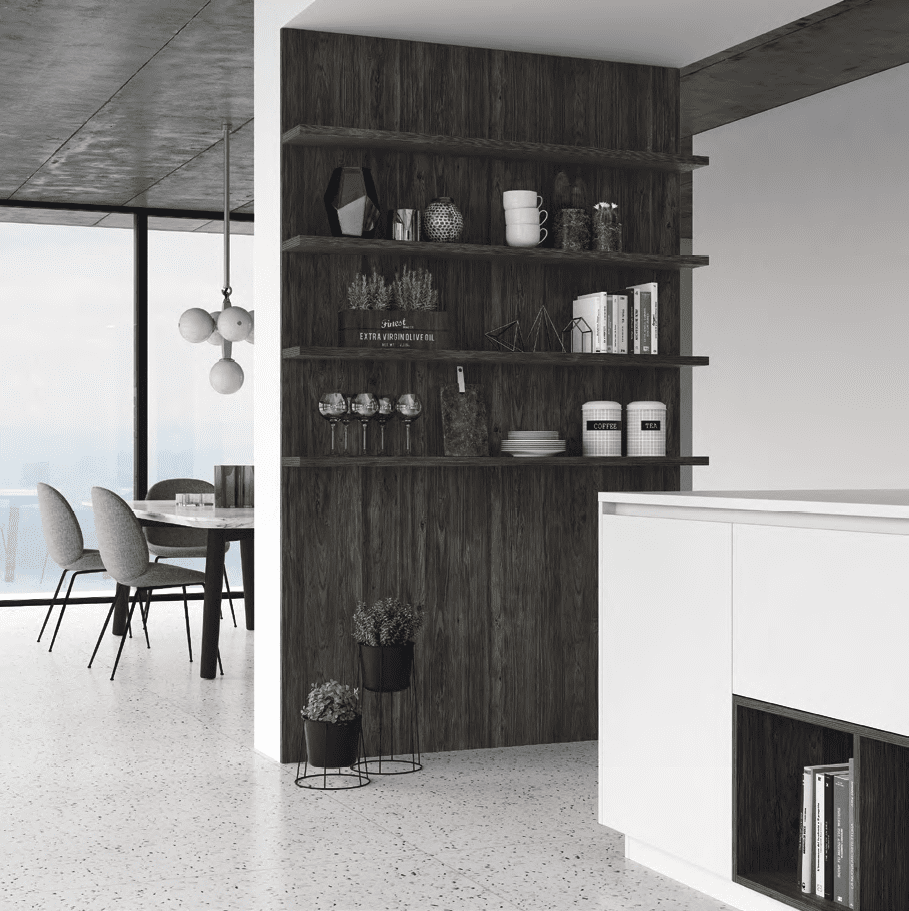 Кухонный гарнитур в современном стиле из коллекции Easy из Италии