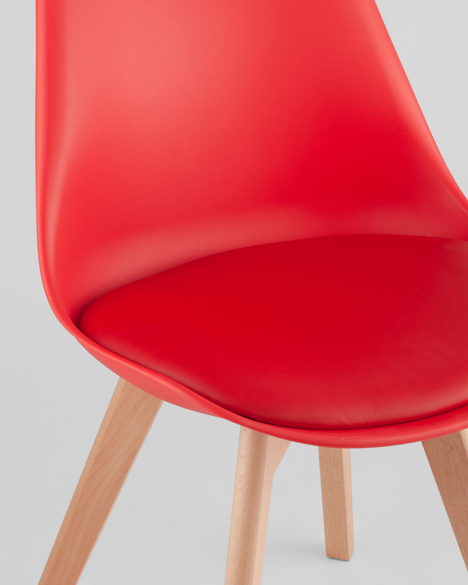 Стул FRANKFURT NEW красный 4 шт из Италии