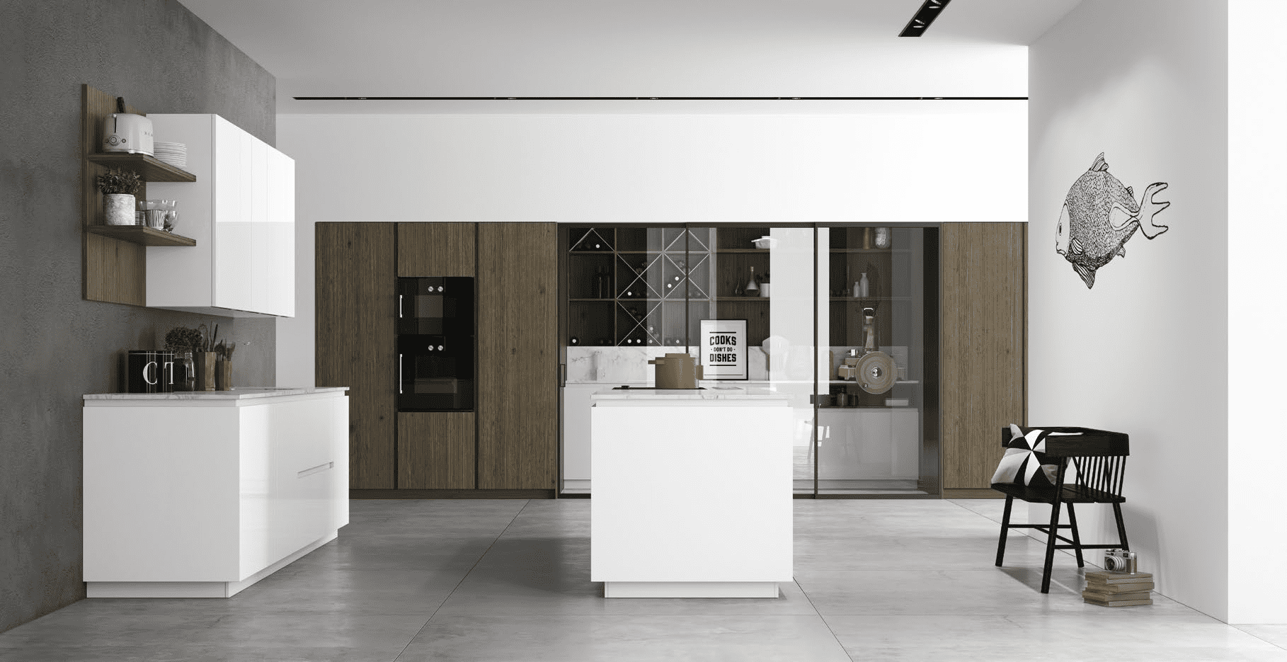 Кухонный гарнитур из серии Materia из Италии