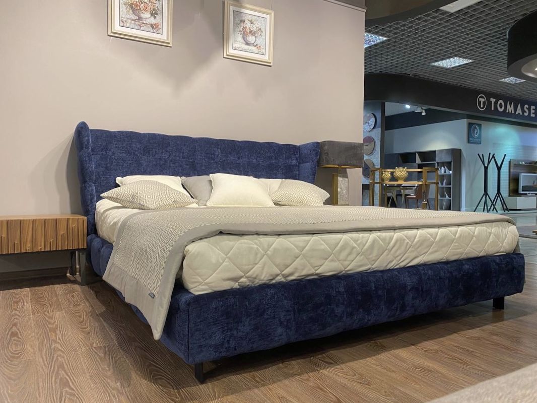 Кровать Mario, отделка ткань кат.A, C 1 FURNINOVA BEDS из Италии