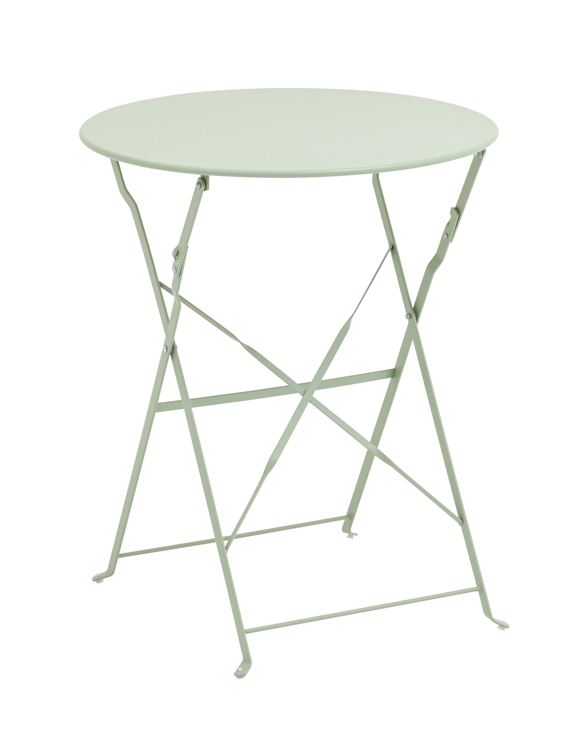 Комплект стола и двух стульев Бистро светло-зеленый из Италии
