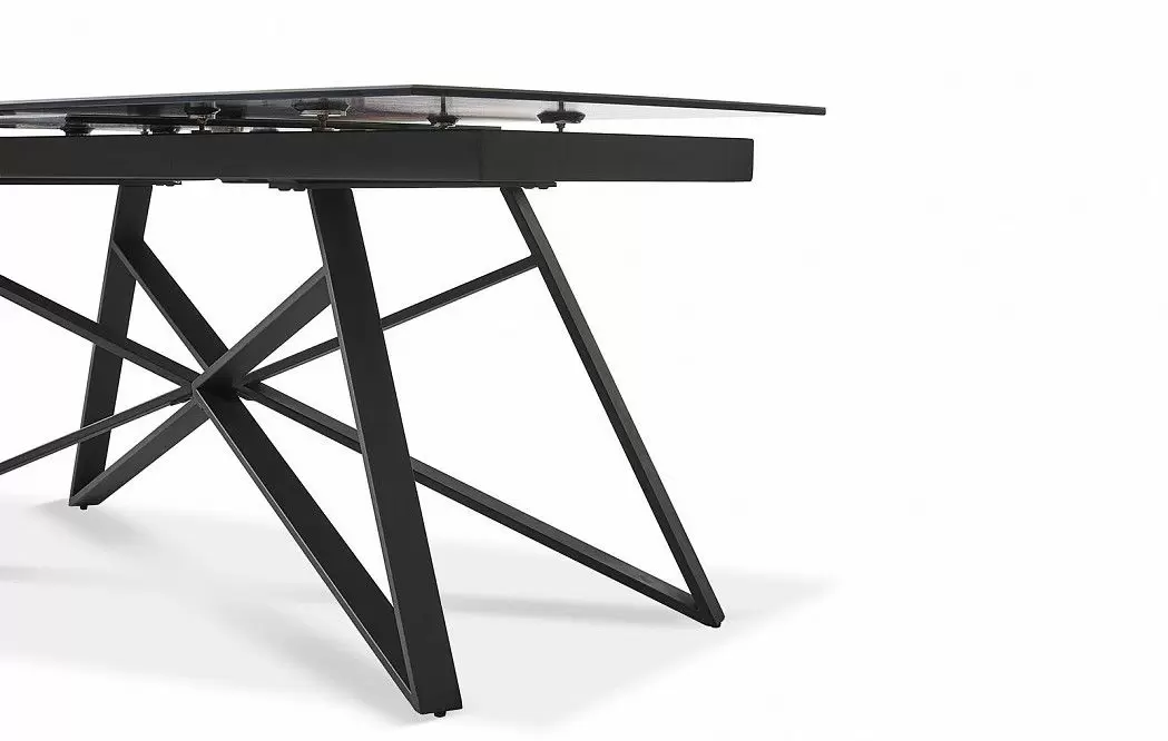 Стол раскладной Bristol (180), темная керамика из Италии