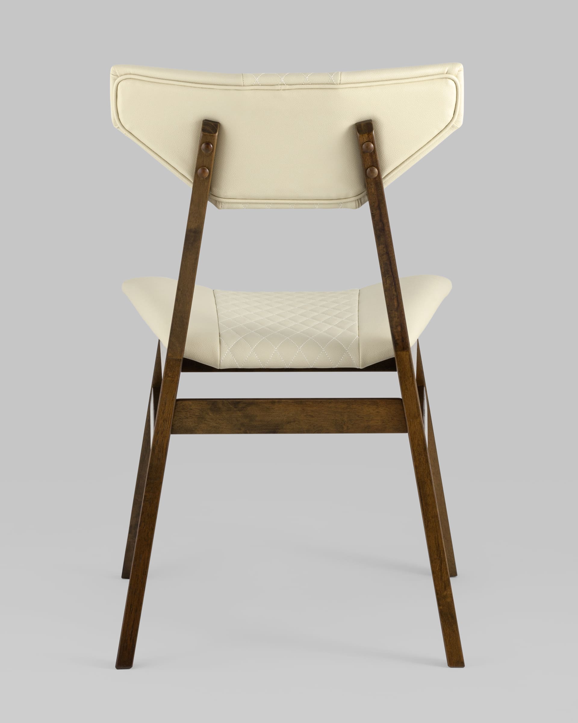 Стул обеденный TOR кремовый ПУ 4 шт. из Италии