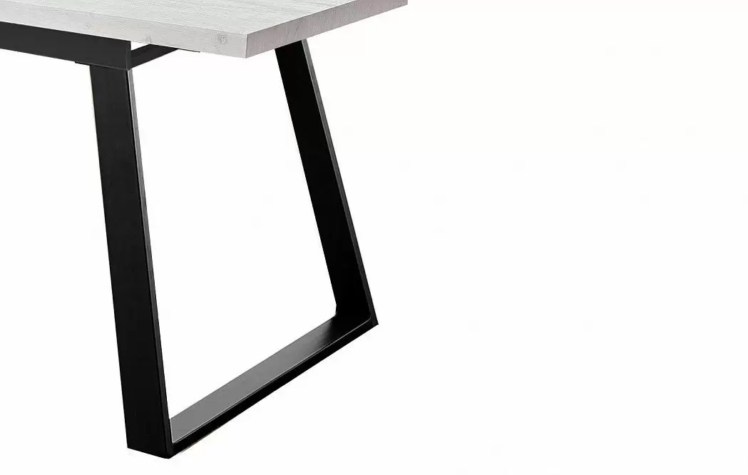 Стол раскладной Denver 110-150, светлый дуб/черный из Италии