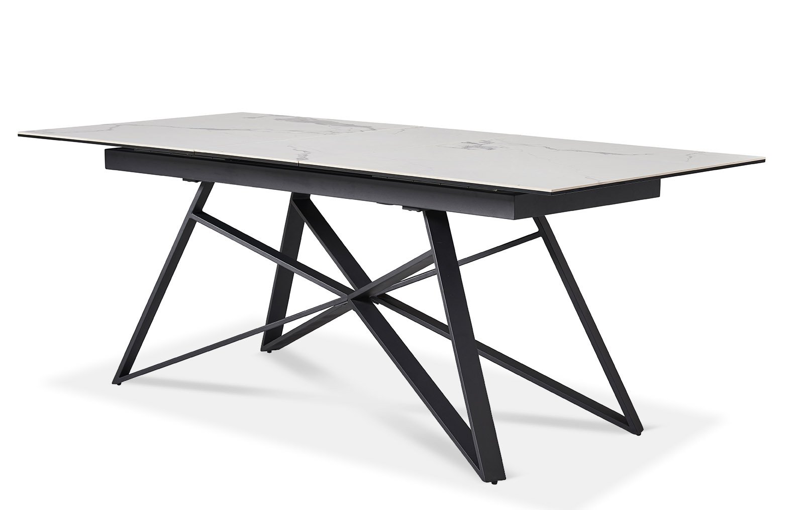 Стол раскладной Bristol (160), светлая керамика из Италии