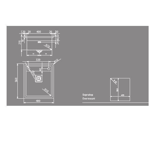 Мойка Artinox Ghost 60 Frame MP из Италии