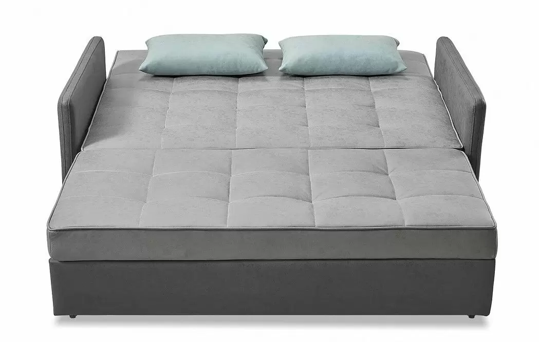 Диван-кровать Claire (2-спальный), серый/темно-серый из Италии