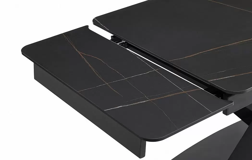 Стол раскладной Cesar 120-180, черная керамика из Италии