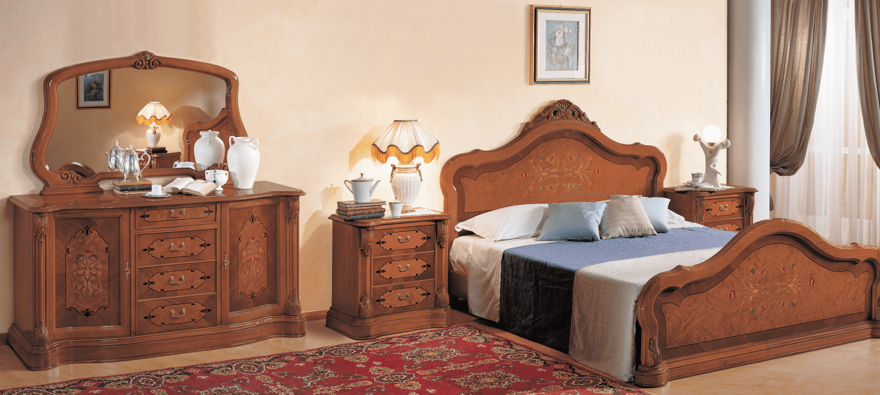 Спальня из коллекции Barocco из Италии