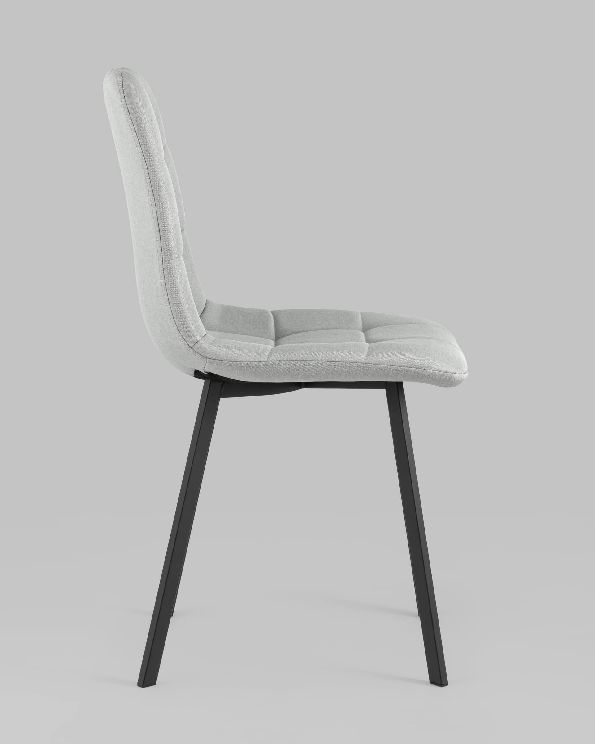 Стул Chilly рогожка светло-серый из Италии