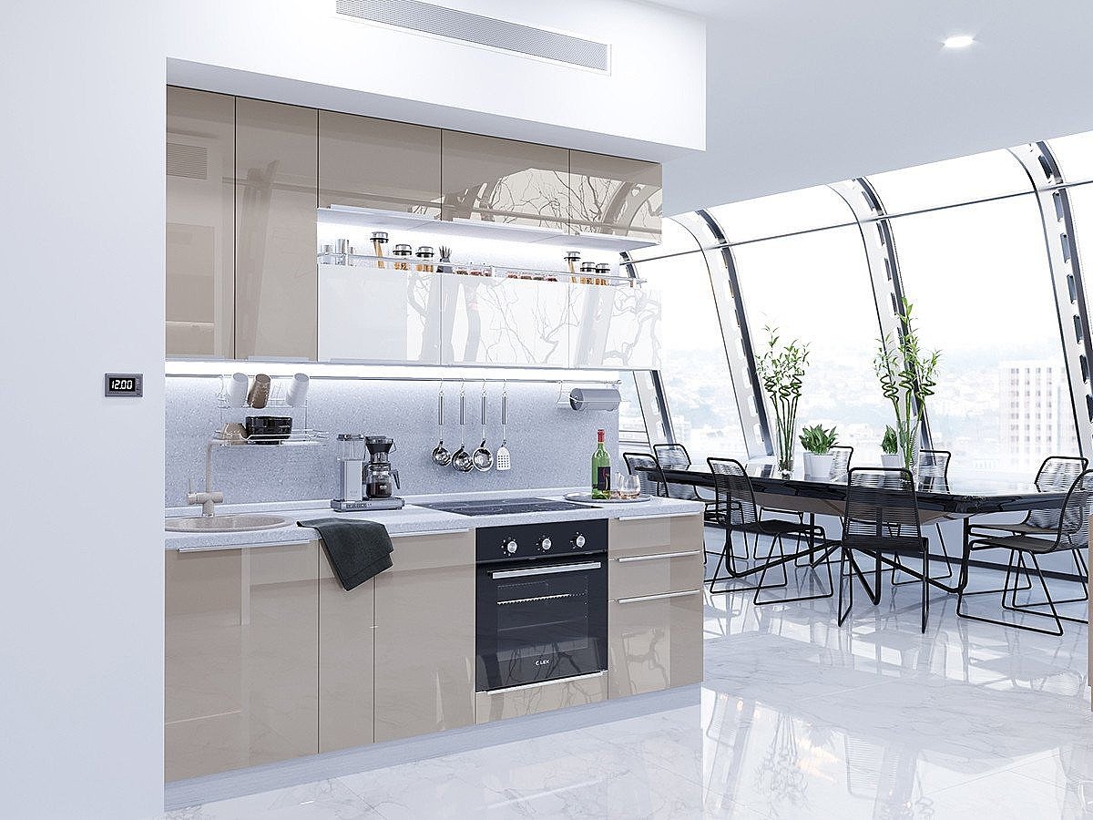 Кухня Фьюжн-01 2340*2300*600 Gallant/Angel