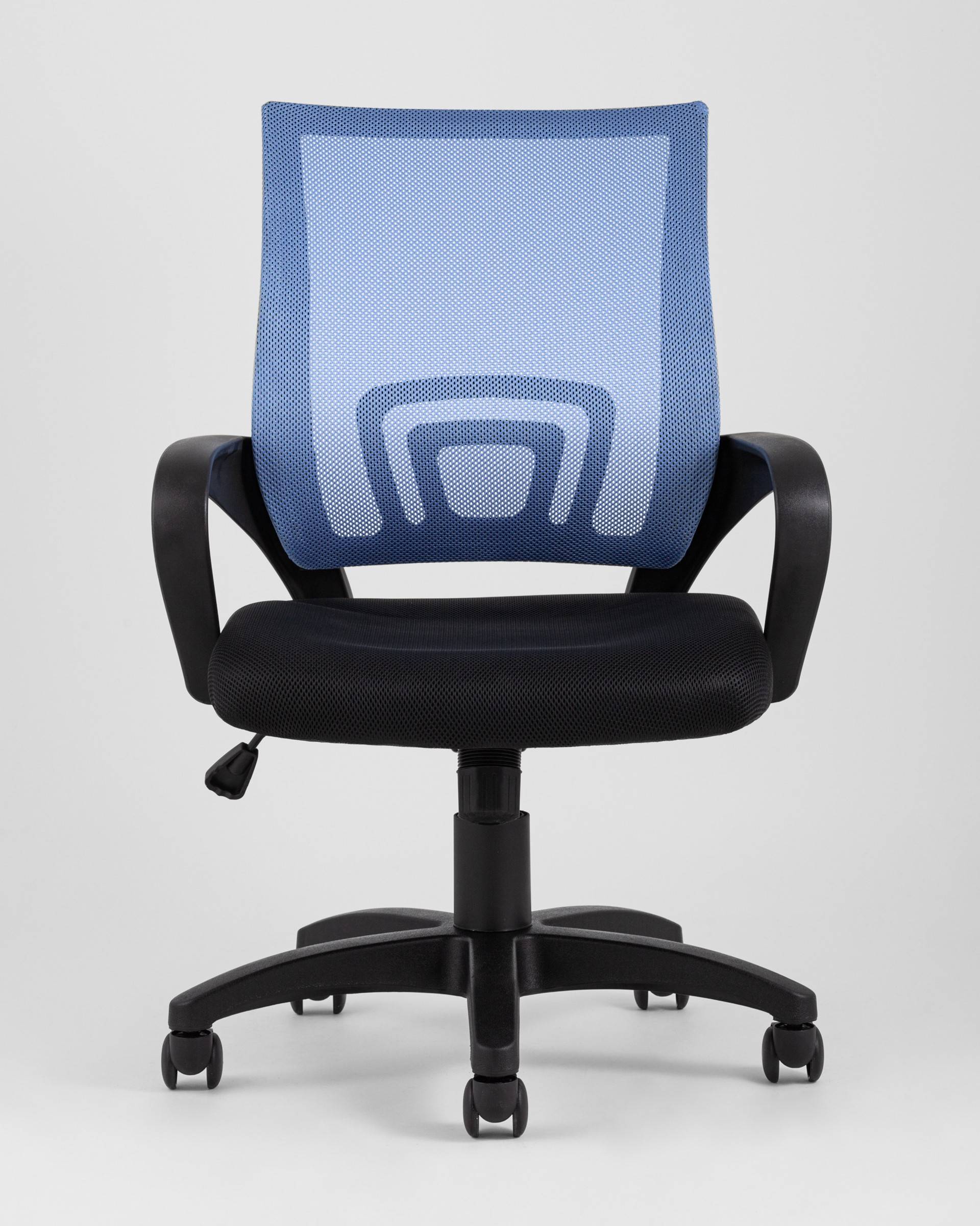 Кресло офисное TopChairs Simple голубое из Италии