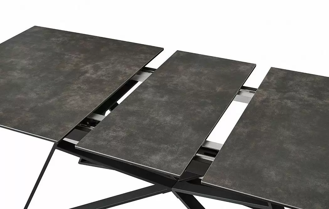Стол раскладной Bristol (180), темная керамика из Италии