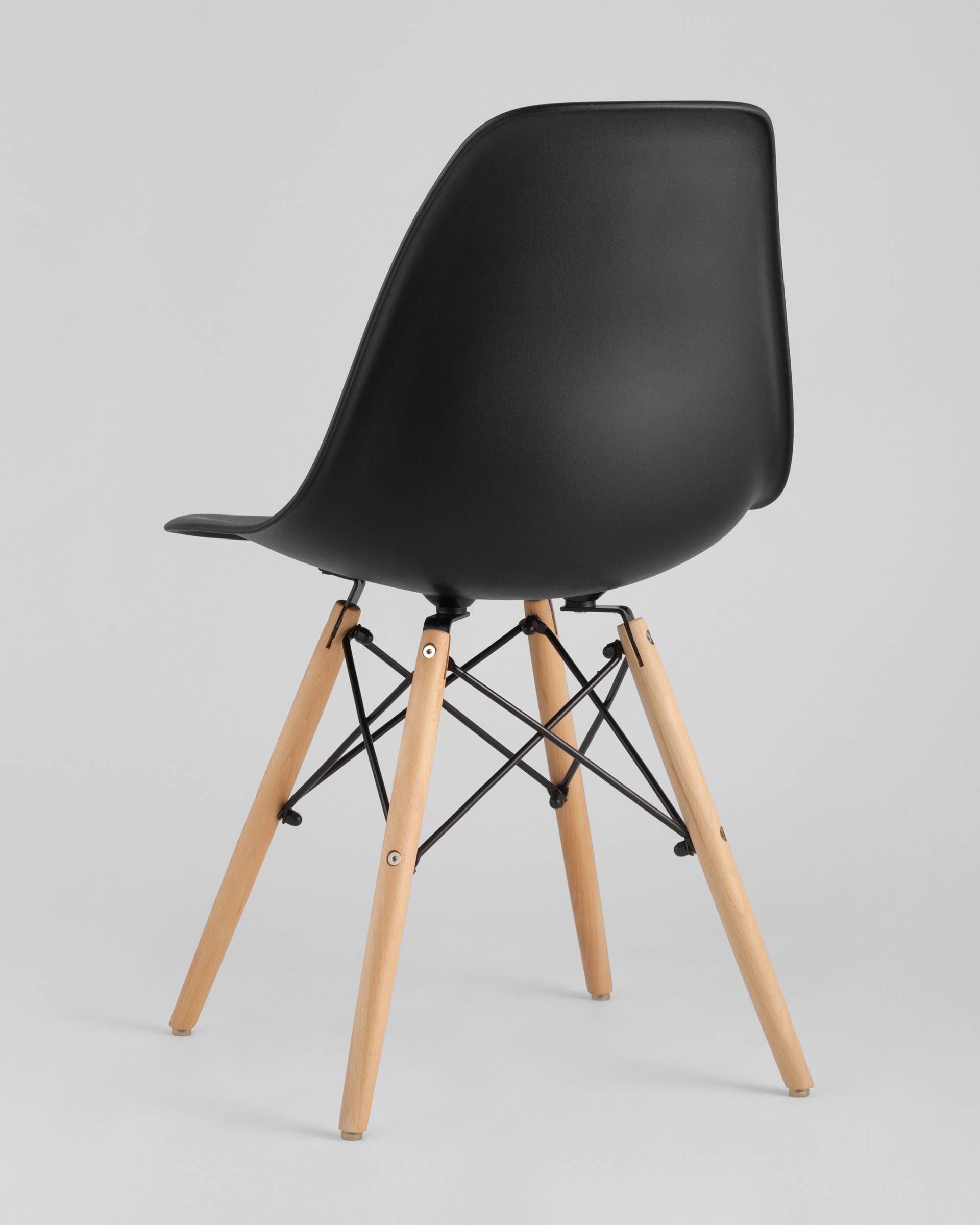 Стул Eames Style DSW черный x4 из Италии