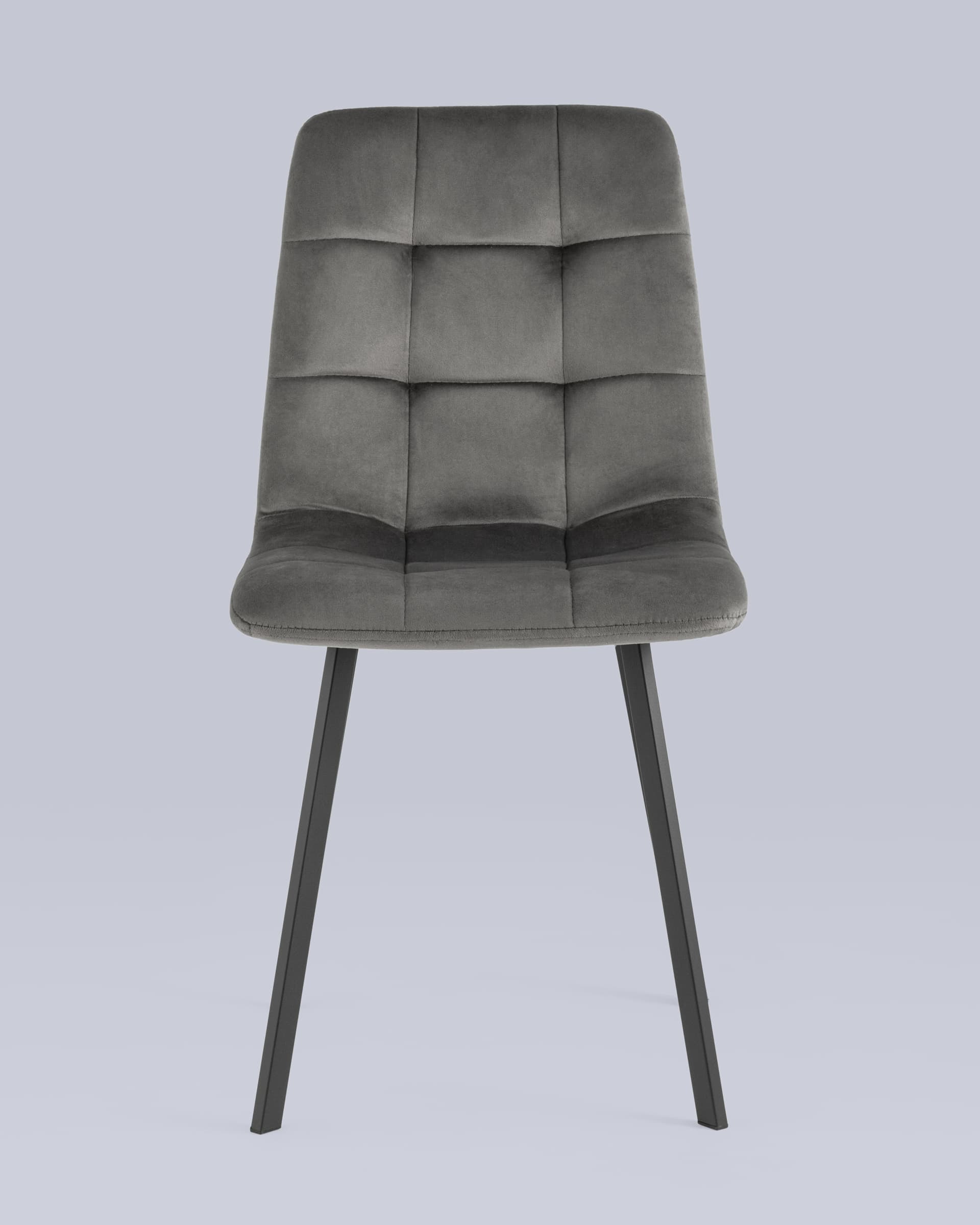 Стул Chilly велюр антрацитовый из Италии