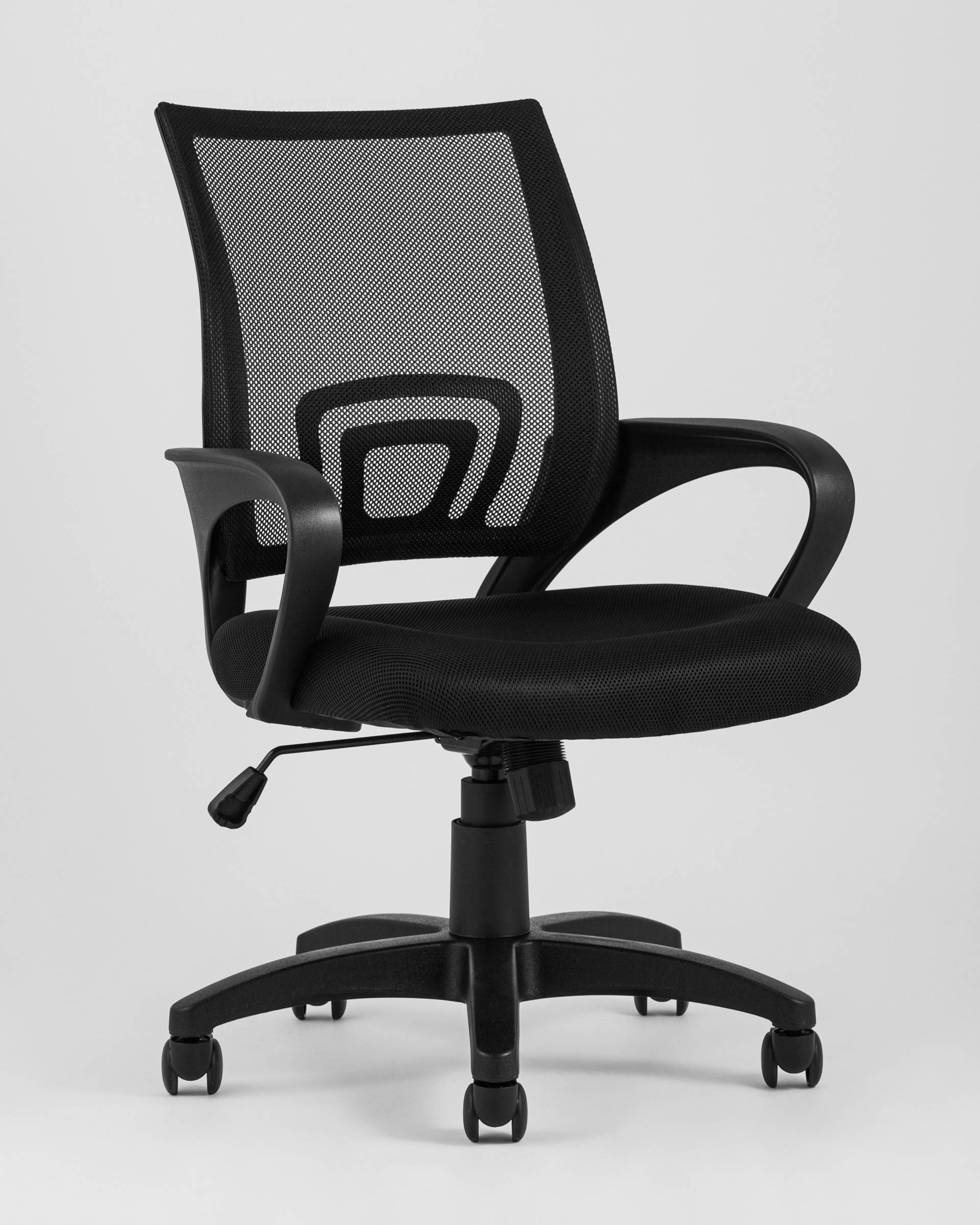 Кресло офисное TopChairs Simple черное из Италии