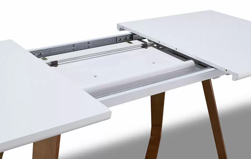 Стол раскладной Avalon (160), белый/орех из Италии