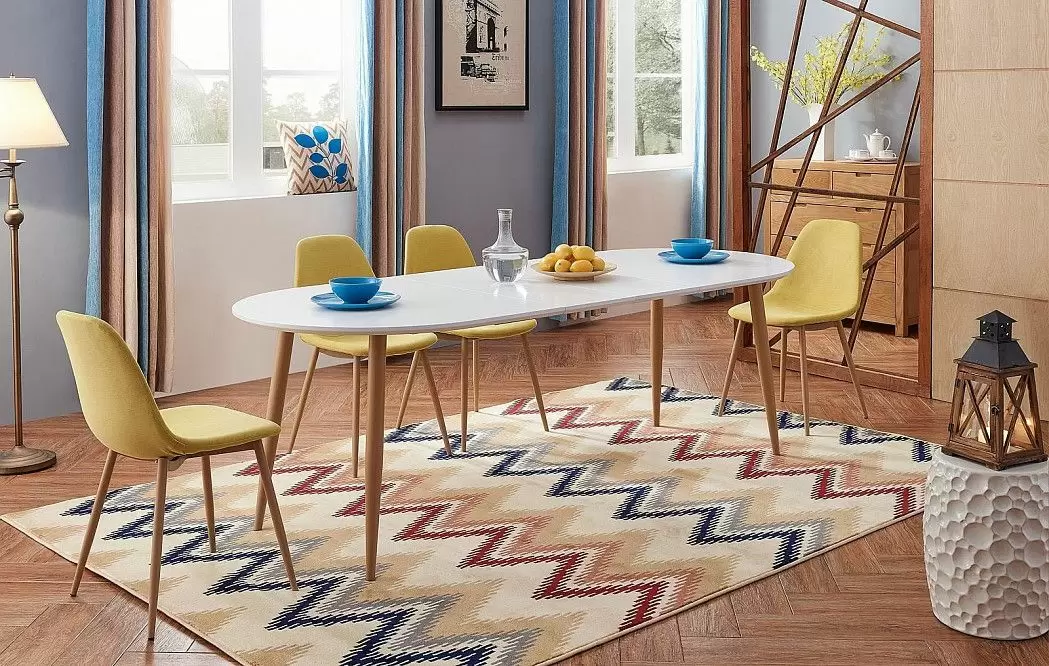 Стол раскладной Morris, белый из Италии