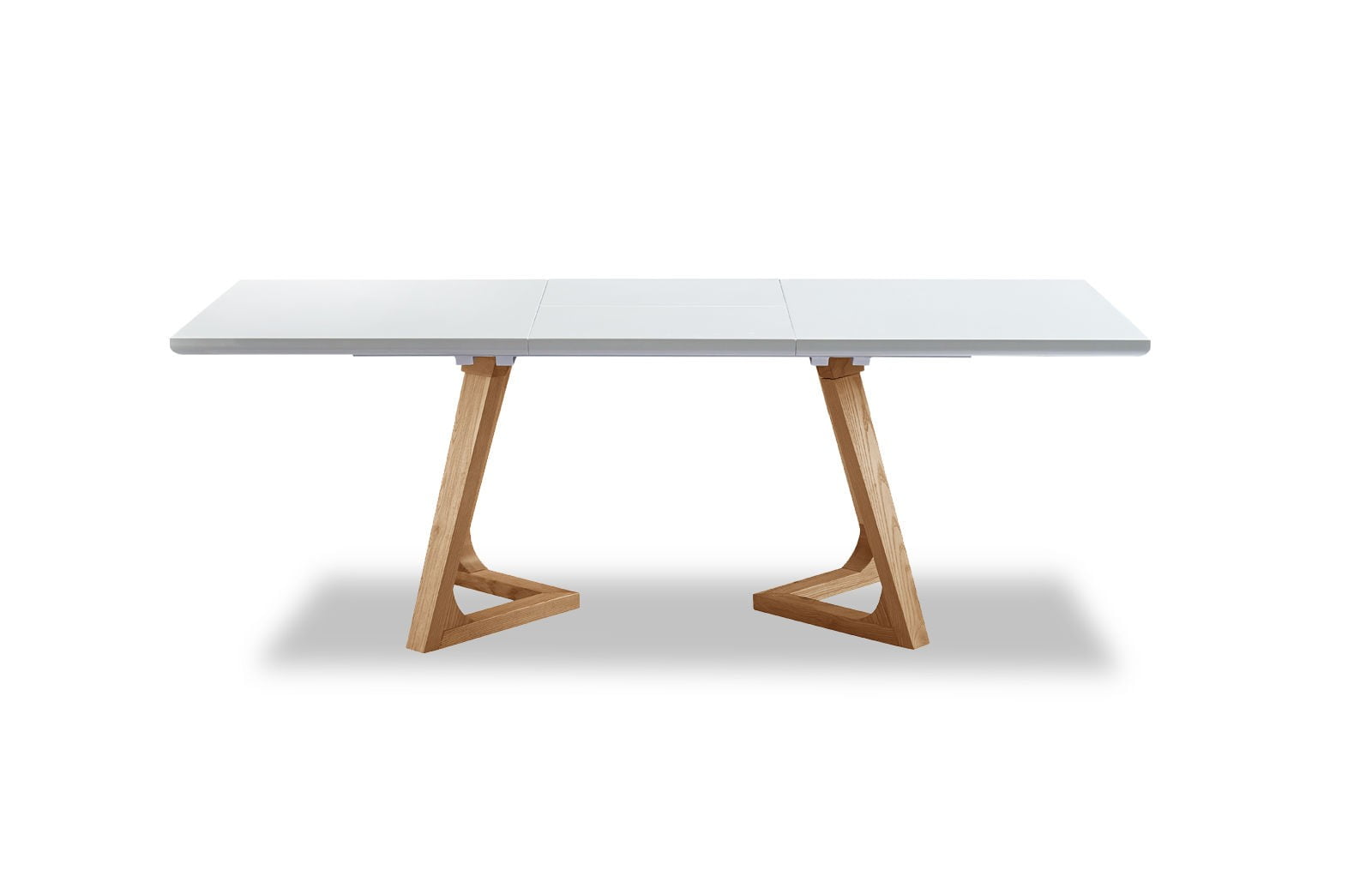 Стол раскладной Avalon (160), белый/ясень из Италии