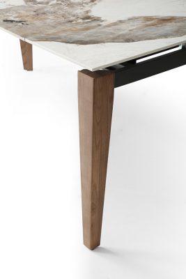 Обеденный стол DT9307CW керамика 120см из Италии