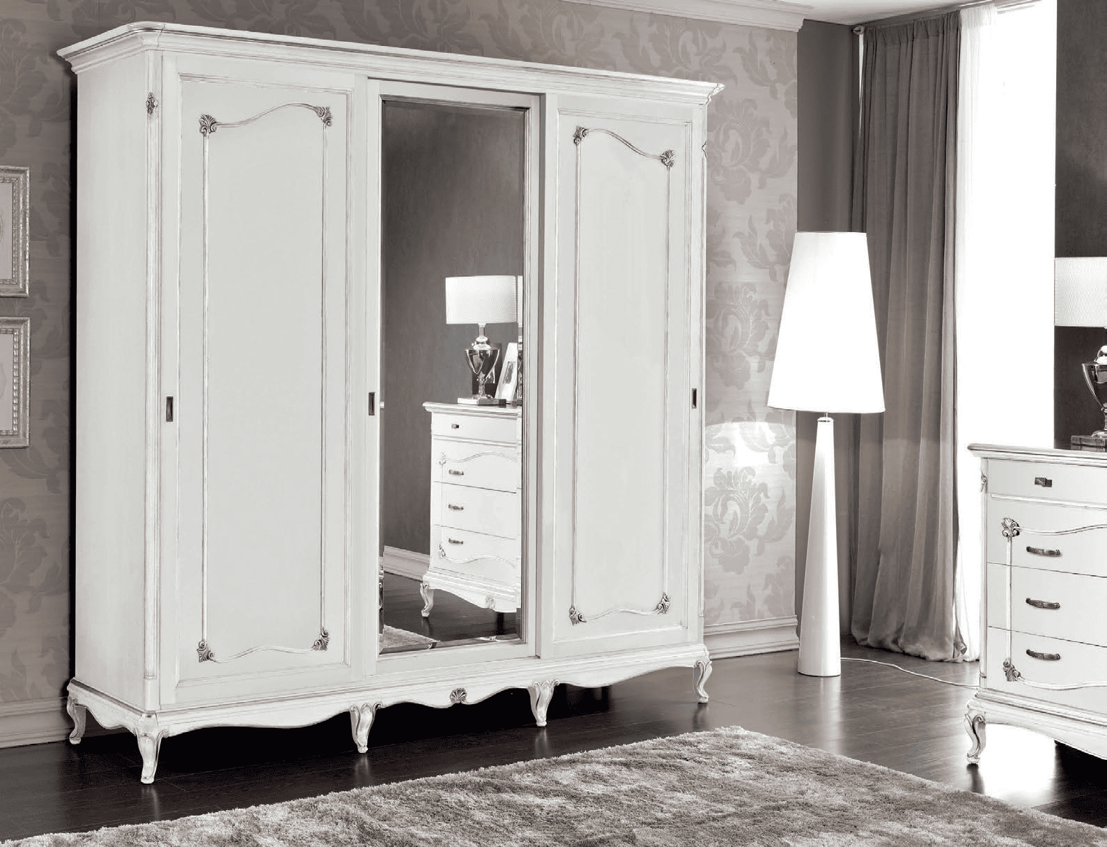 Комплект мебели для спальни из коллекции Art Deco из Италии
