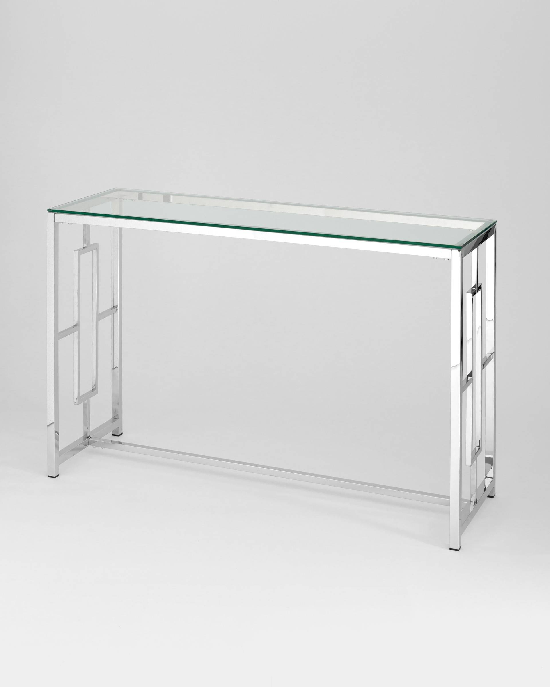 Консоль БРУКЛИН 120*40 серебро из Италии
