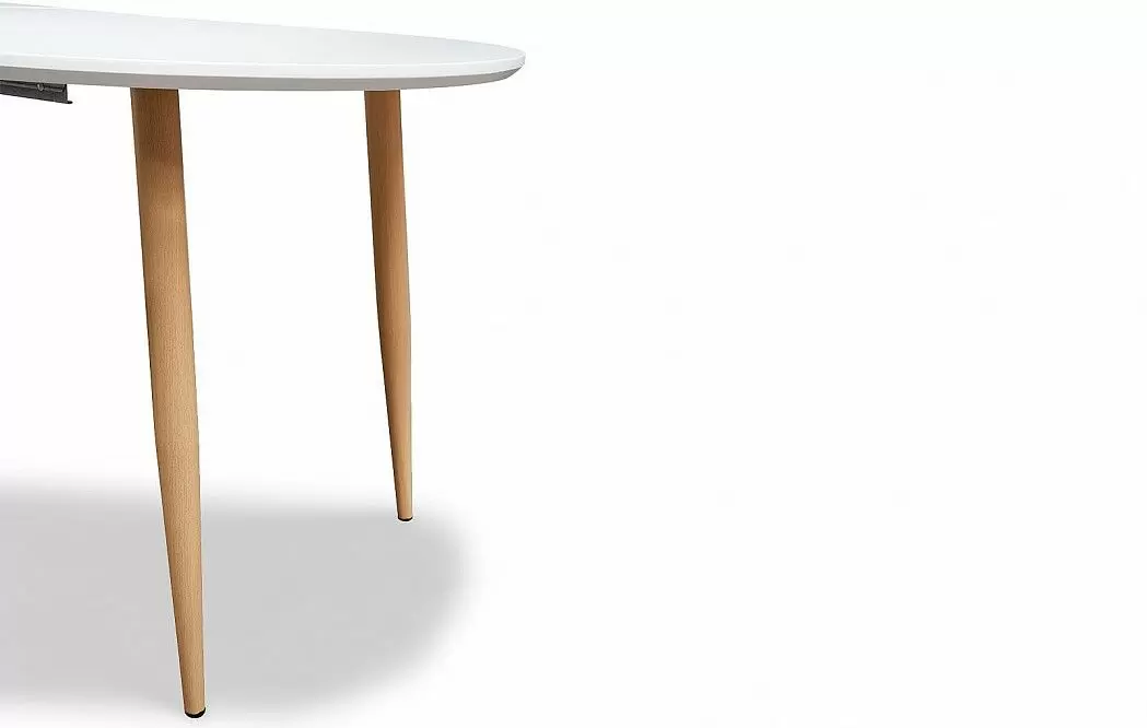 Стол раскладной Morris, белый из Италии