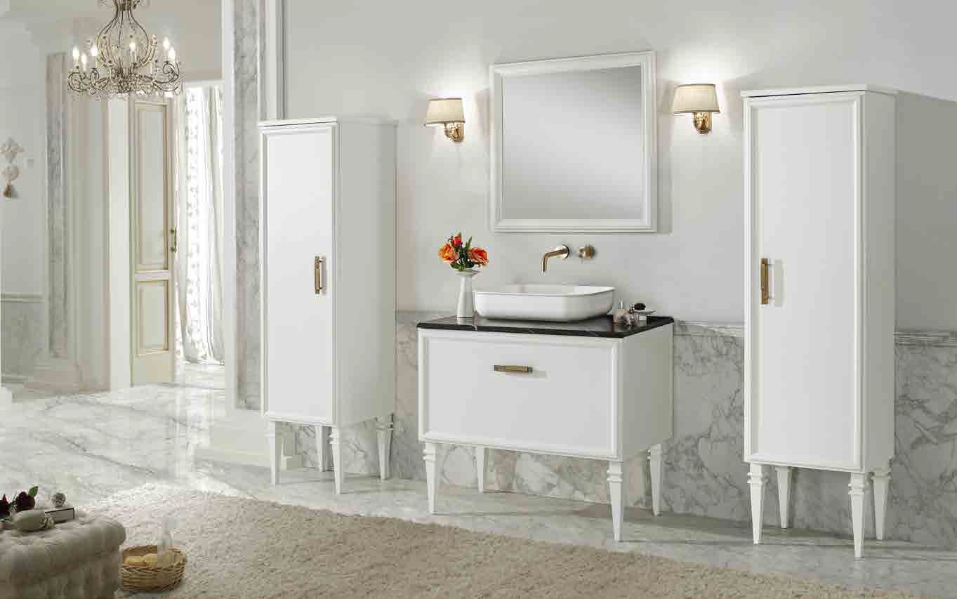 Комплект мебели для ванной комнаты Elegant collection Композиция 4 из Италии