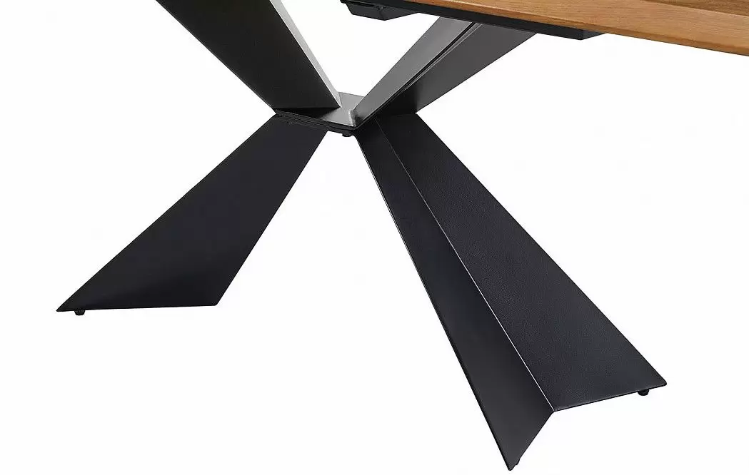 Стол раскладной Allure 180-220, орех/черный из Италии