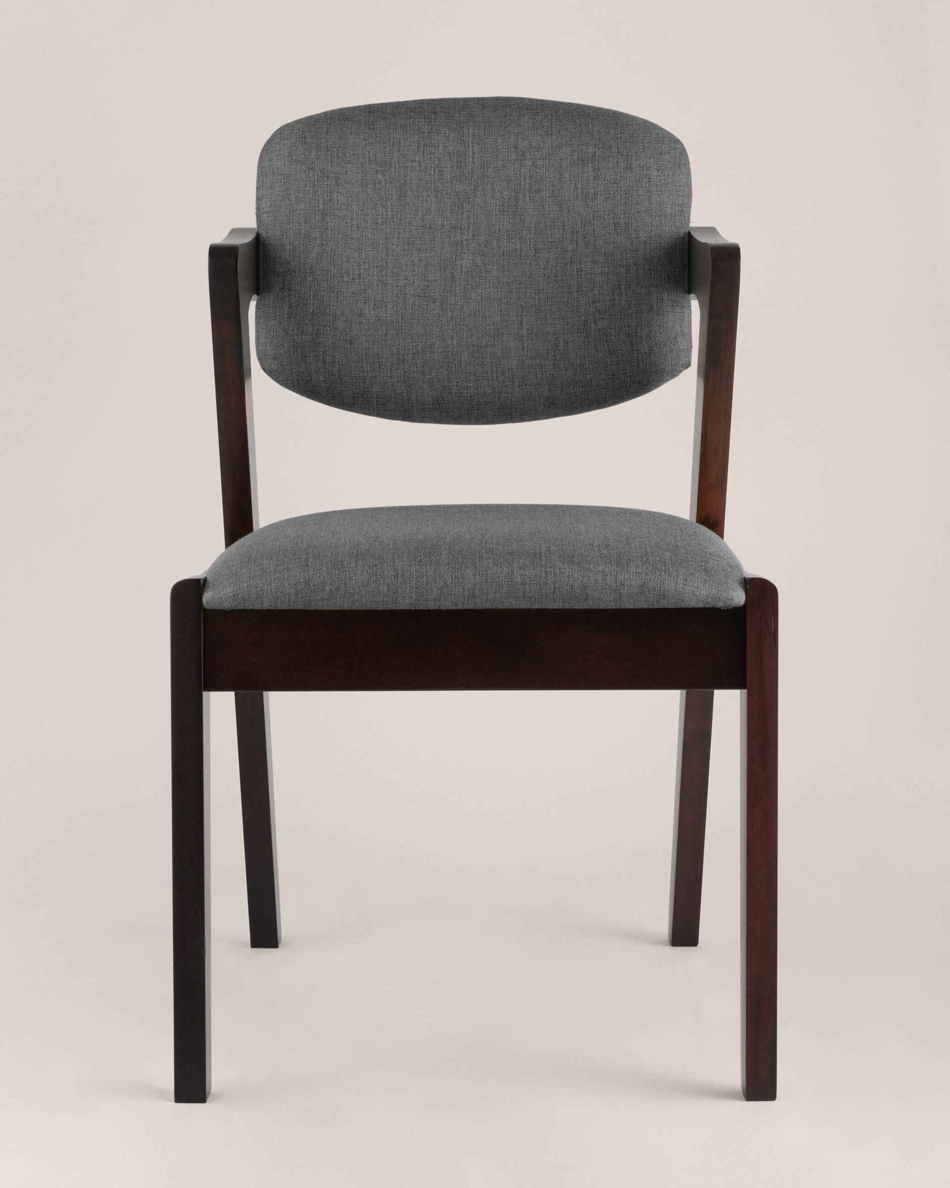 Стул обеденный VIVA темно-серый 2 шт. из Италии