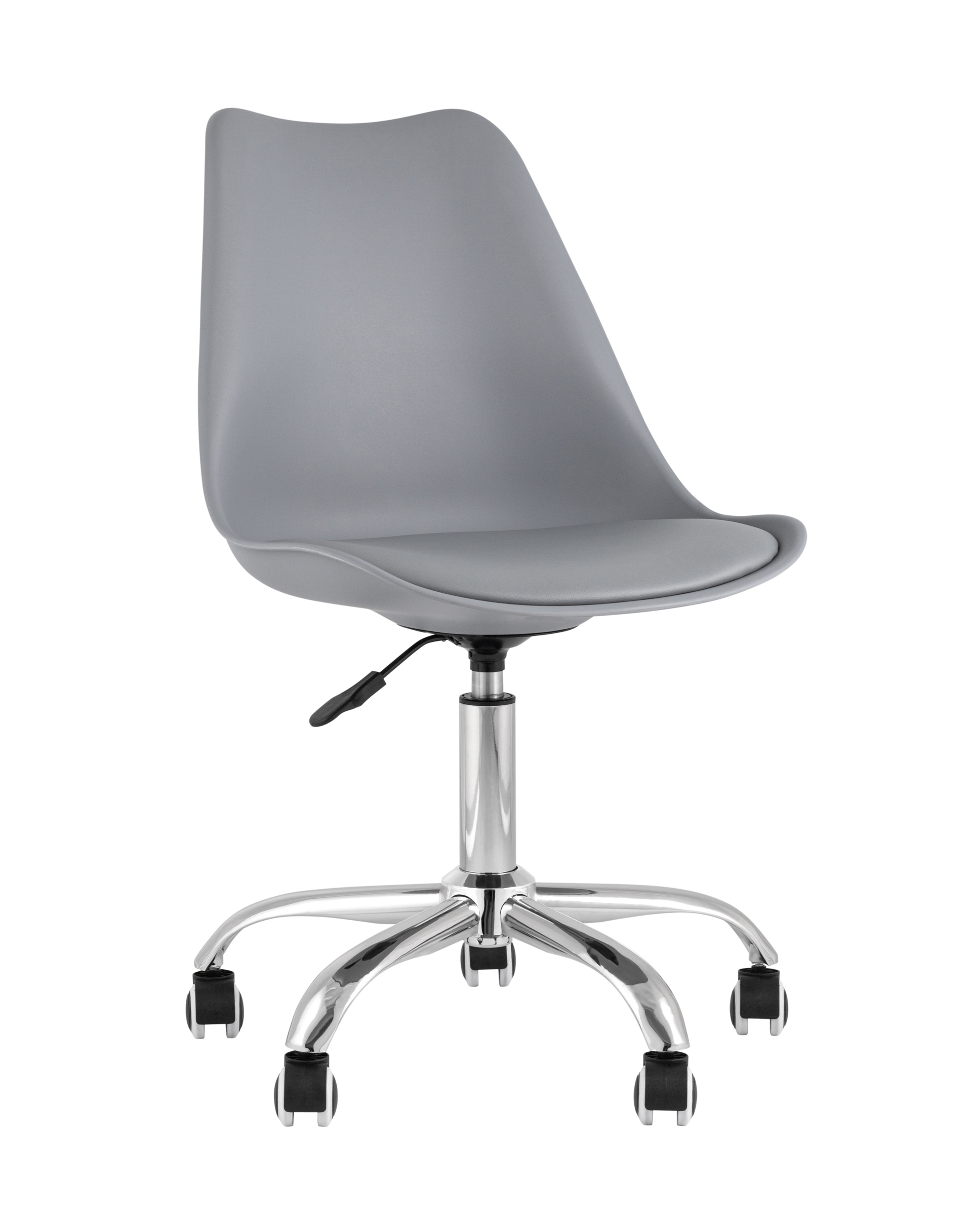 Стул офисный BLOK NEW пластиковый серый из Италии