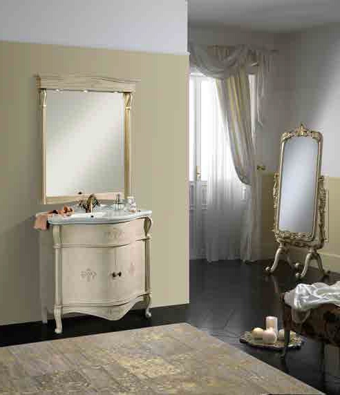 Комплект мебели для ванной комнаты New Giglio collection Композиция 5 из Италии