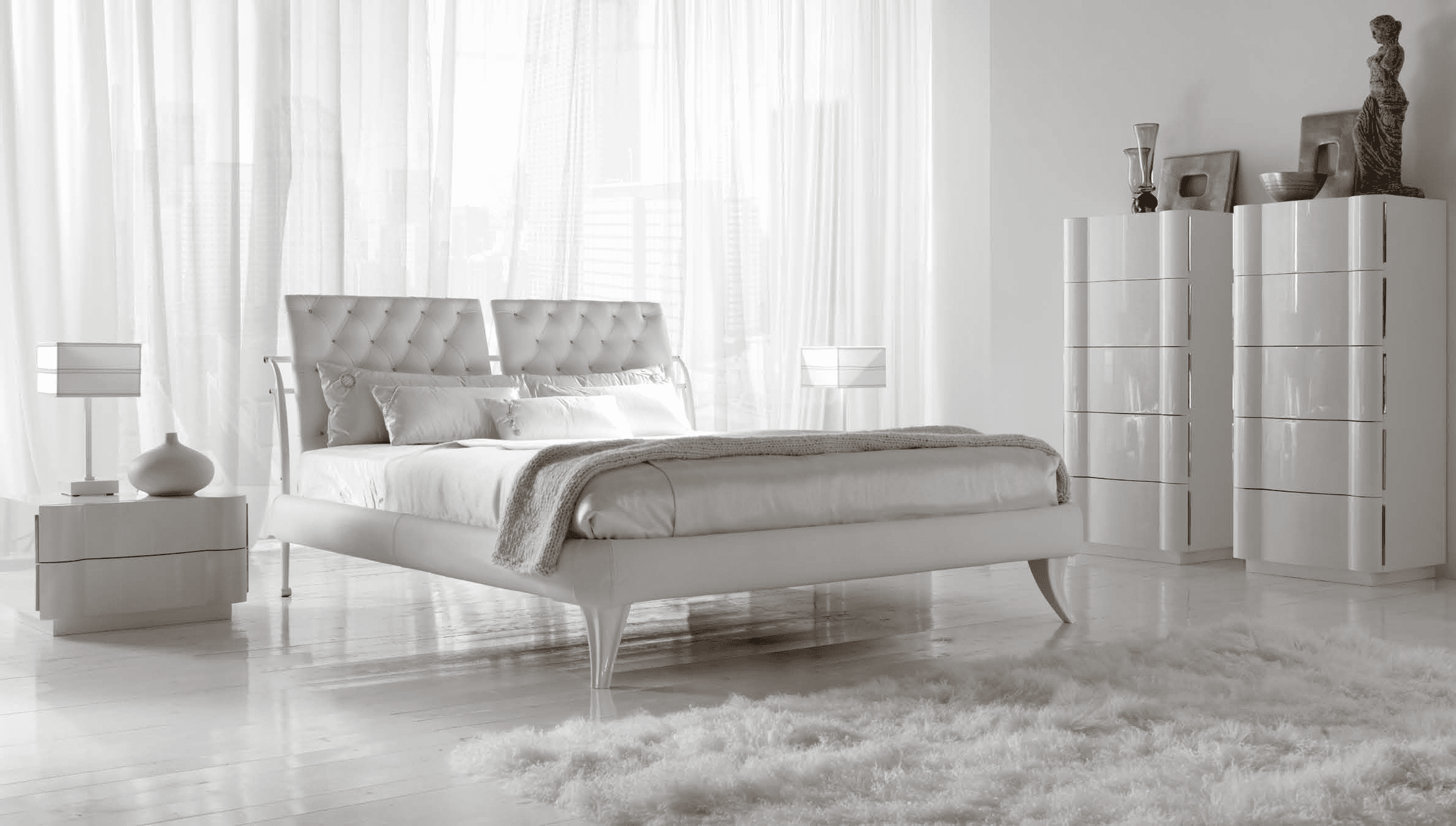 Спальня Zoe Silver композиция 2 из Италии