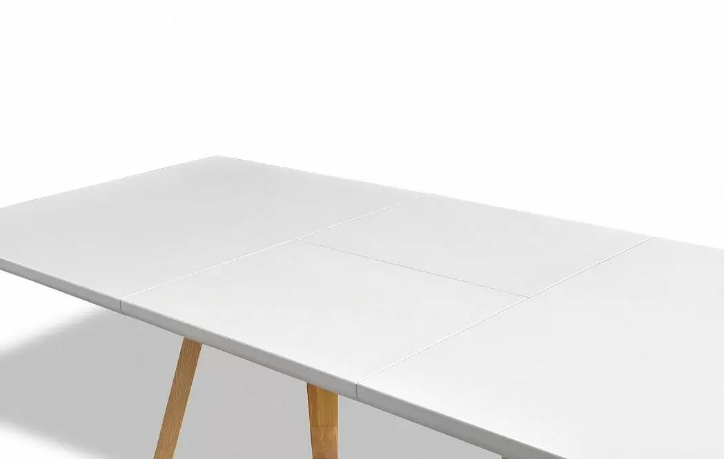 Стол раскладной Avalon (160), белый/ясень из Италии