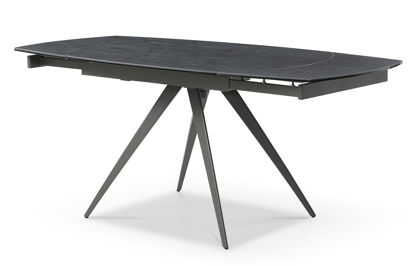 Стол раскладной Sicilia 120-180, керамика "темный цемент" из Италии