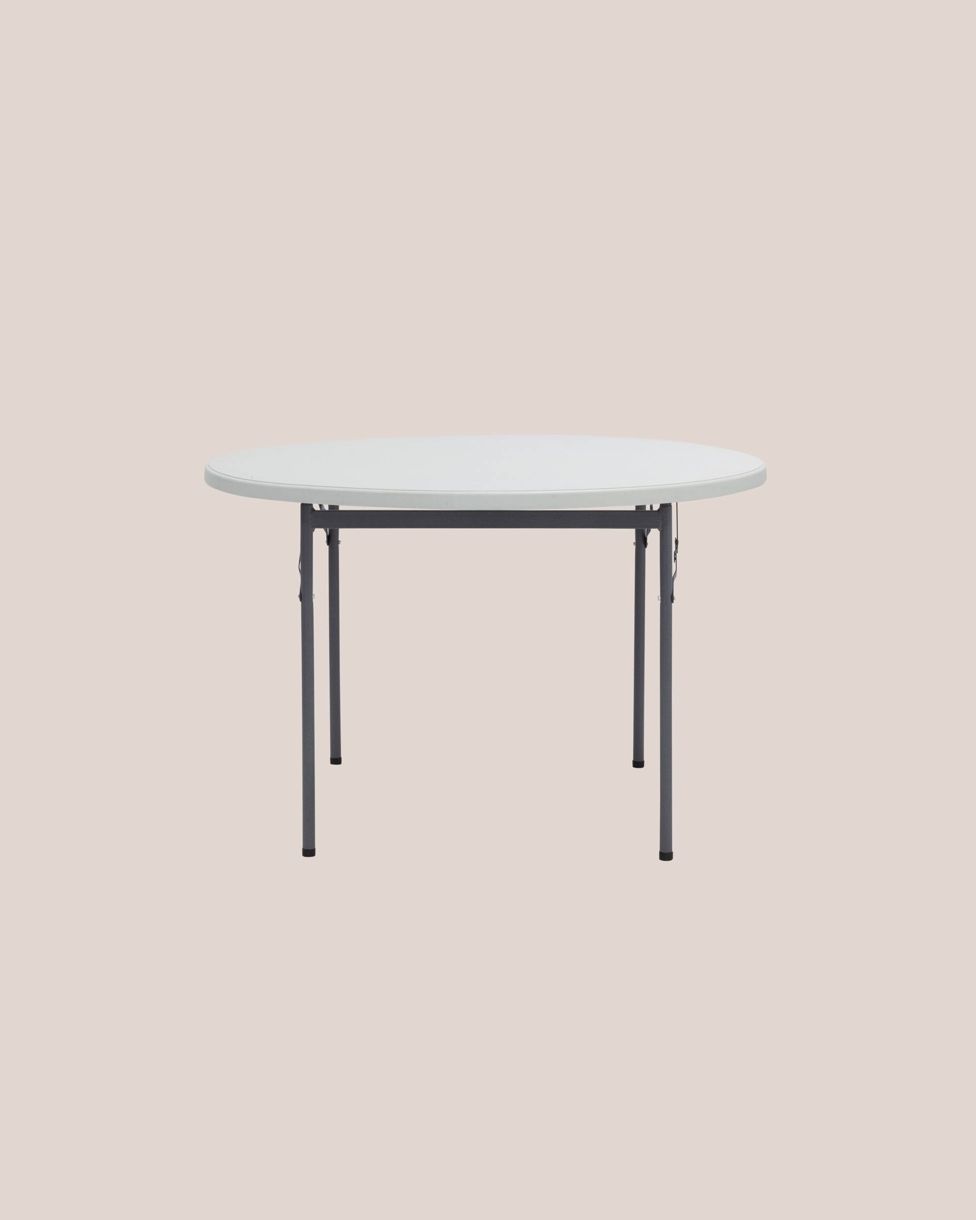 Стол круглый складной пластиковый Кейт 116 из Италии