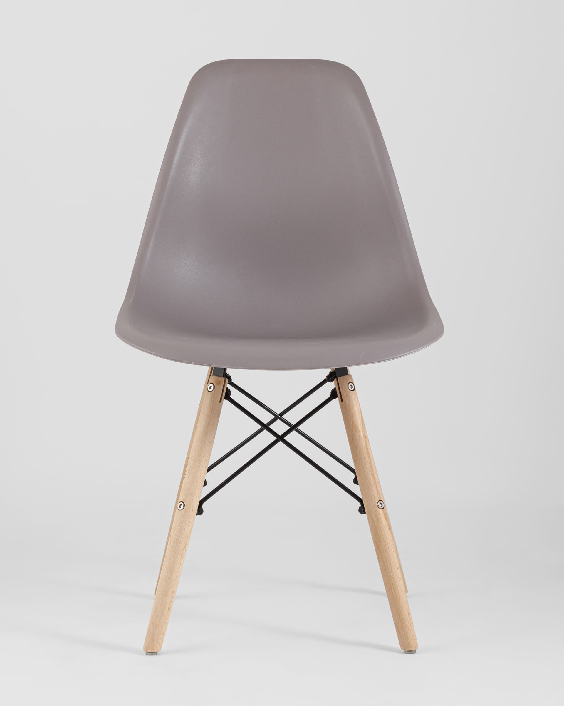 Стул Eames Style DSW темно-бежевый x4 из Италии