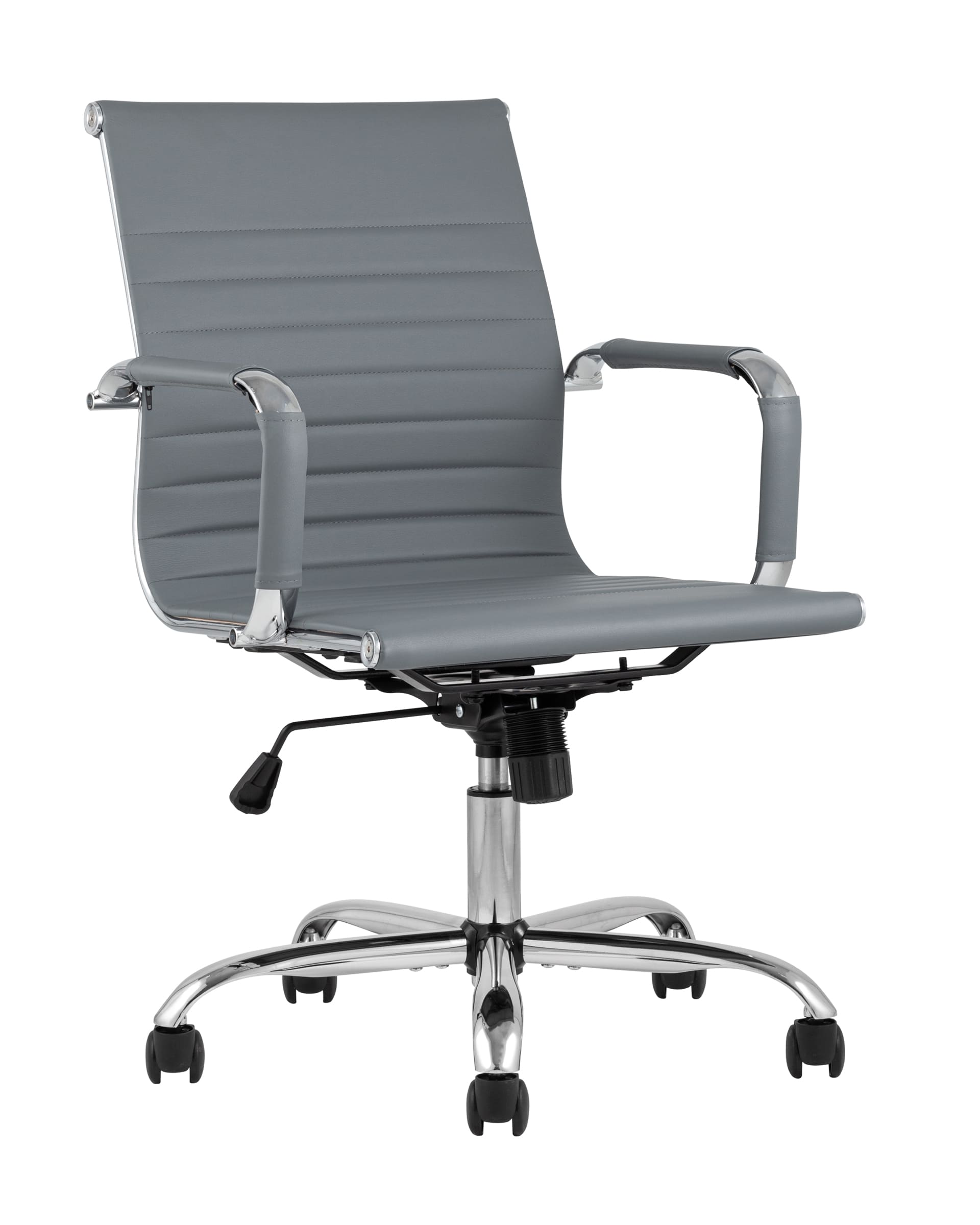 Кресло офисное TopChairs City S серое из Италии