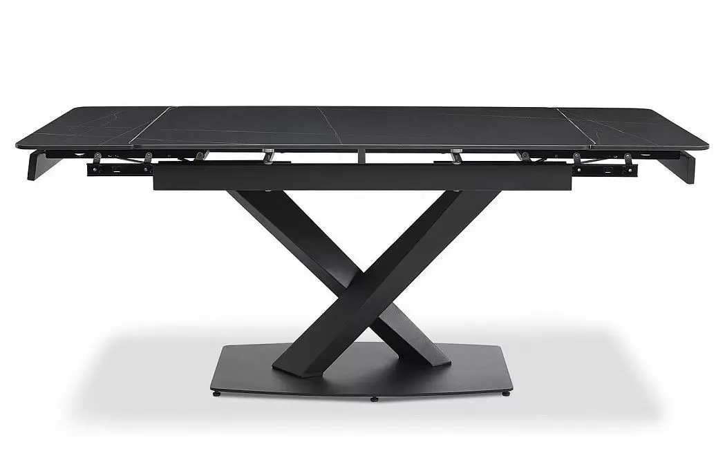 Стол раскладной Cesar 120-180, черная керамика из Италии