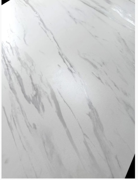 Стол VASTO 180 MARBLES KL-99 Белый мрамор матовый, итальянская керамика/ черный каркас М-City из Италии