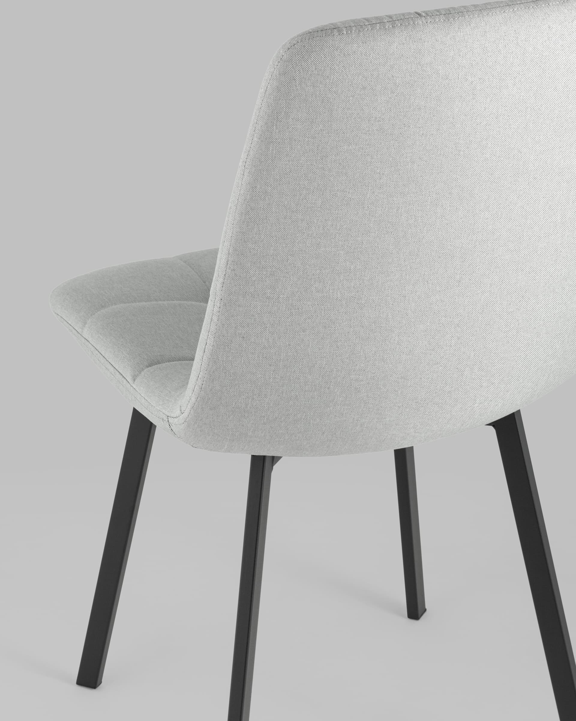 Стул Chilly рогожка светло-серый из Италии