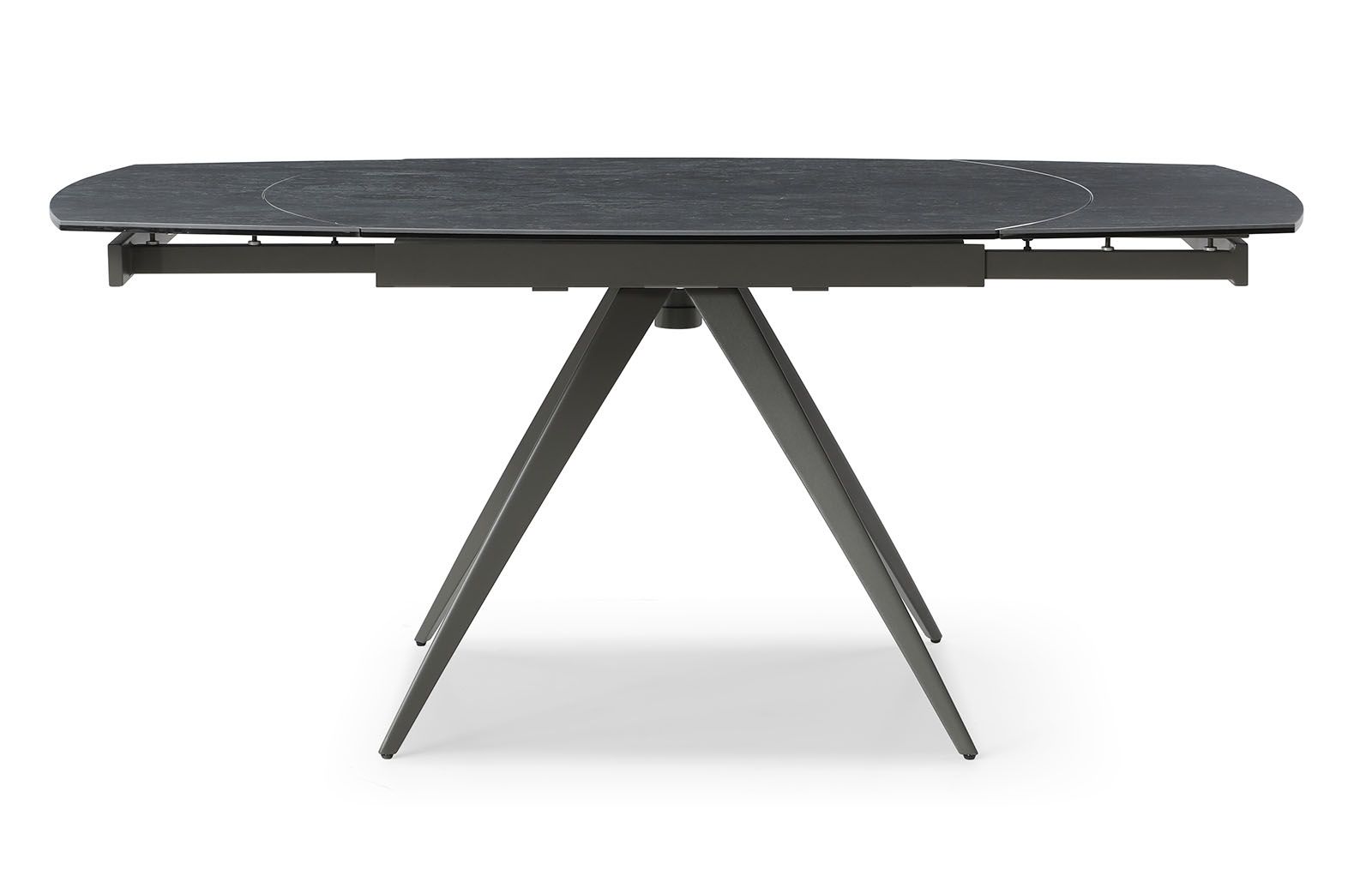 Стол раскладной Sicilia 120-180, керамика "темный цемент" из Италии