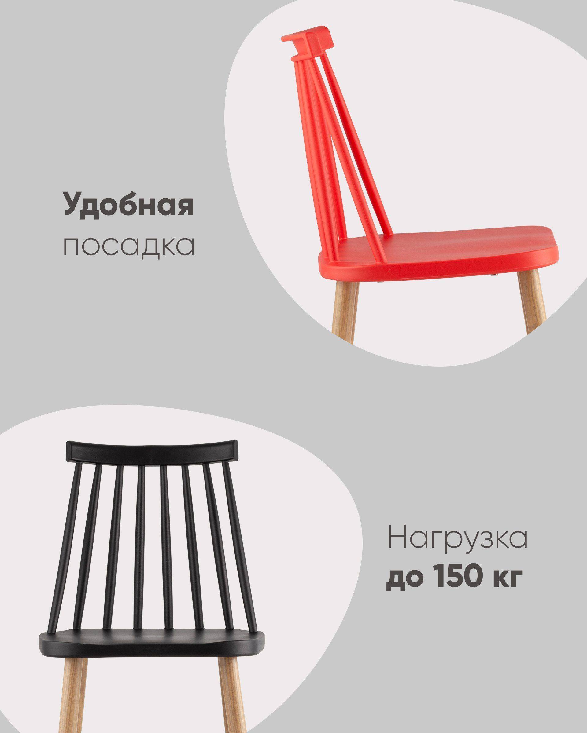 Стул Морган пластиковый белый из Италии