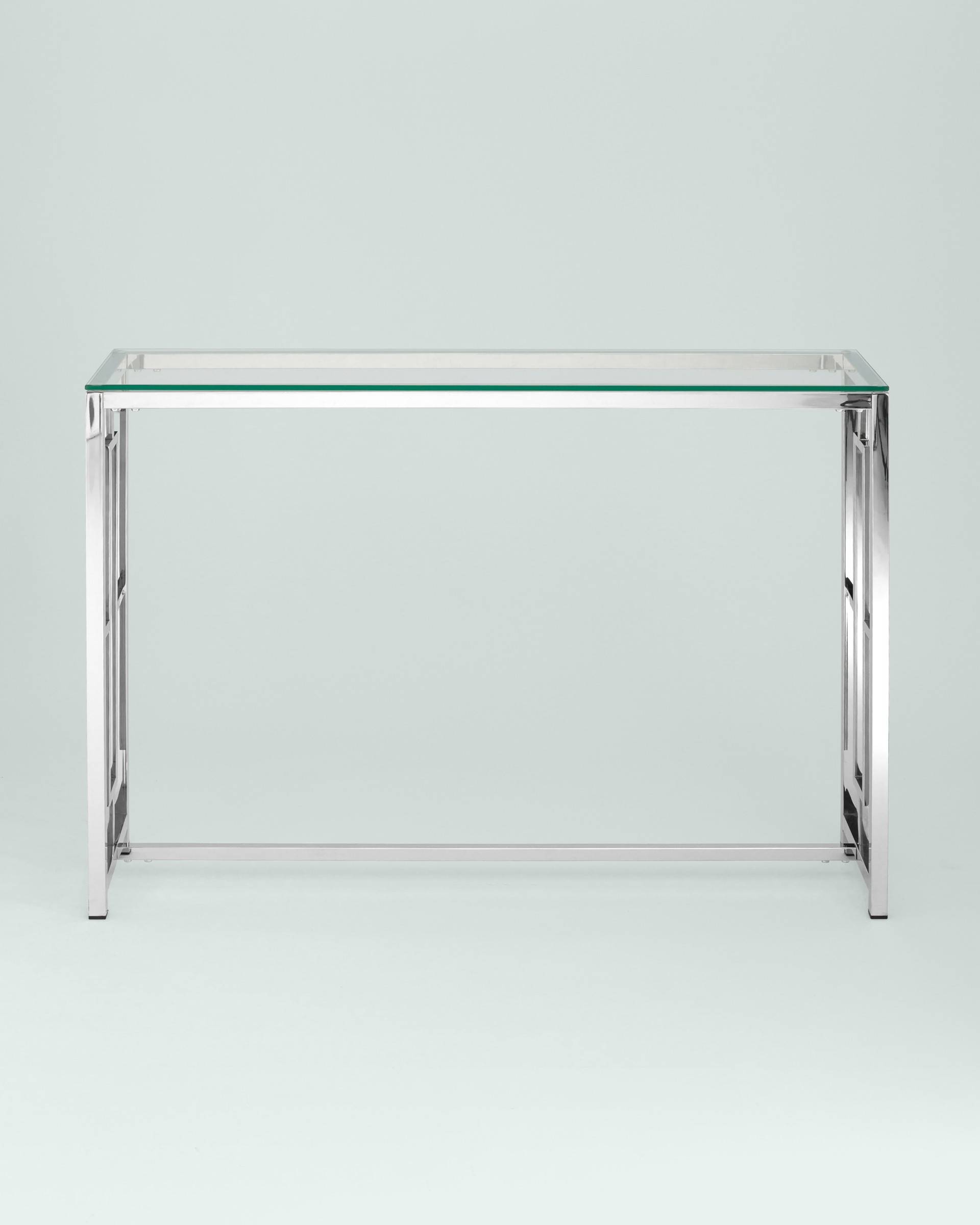 Консоль БРУКЛИН 115*30 серебро из Италии